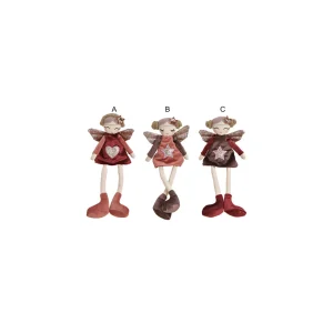 Boneca de Trapos Sentada Natalícia