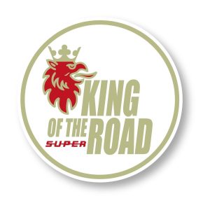 Autocolante King of The Road Super Diesel Garden