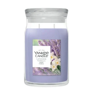 Vela Lavender Vanilla Yankee Candle