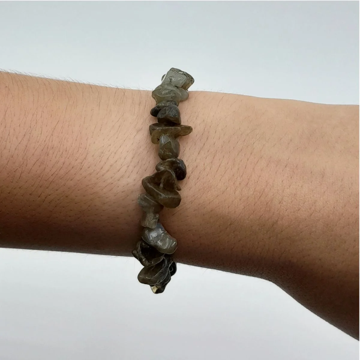 Pulseira Labradorite (Auto Estima) Elástica - Image 3