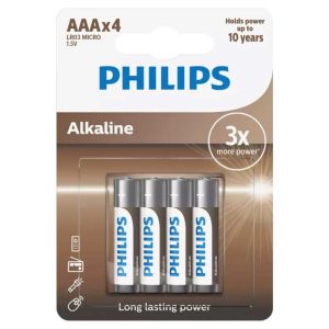 Blíster de 4 pilas Philips LR6