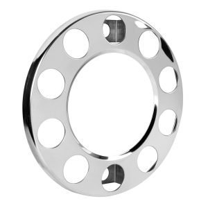 Tampa de Roda com Furo Inox Jante 22,5 fixação 25MM