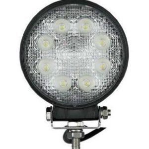 Luz de trabajo LED de 27W, redonda