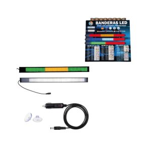 Bandeira Led Brasil 12/24V 450x32x11mm