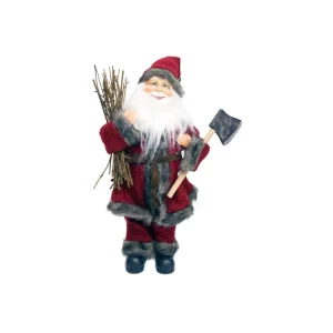 Pai Natal com Machado 45cm