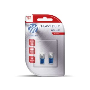 Blister 2 Lâmpadas Led W5W Azul