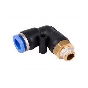 Cotovelo Macho Conector Plástico Metal Ø6 BSPT